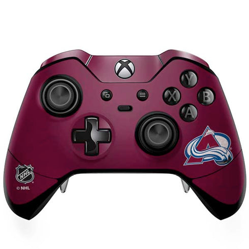 NHL Colorado Avalanche Distressed Xbox One Elite Controller Skin
