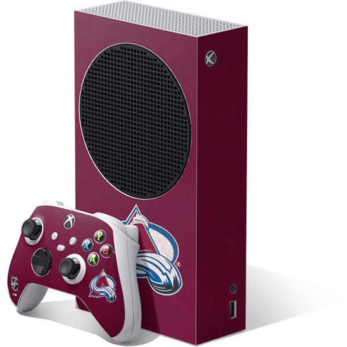 NHL Colorado Avalanche Distressed Xbox Series S Skins