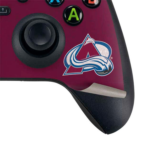 NHL Colorado Avalanche Distressed Xbox Series X Bundle Skin