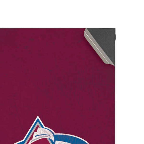 NHL Colorado Avalanche Distressed Xbox Series X Console Skin