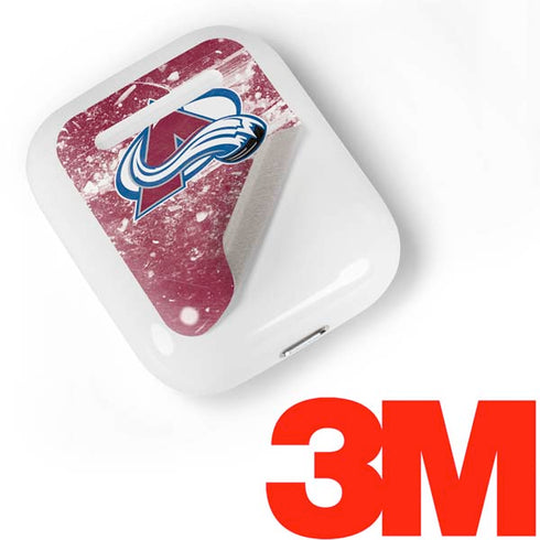 NHL Colorado Avalanche Frozen Apple AirPods Skin