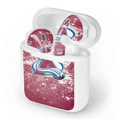 NHL Colorado Avalanche Frozen Apple AirPods Skin