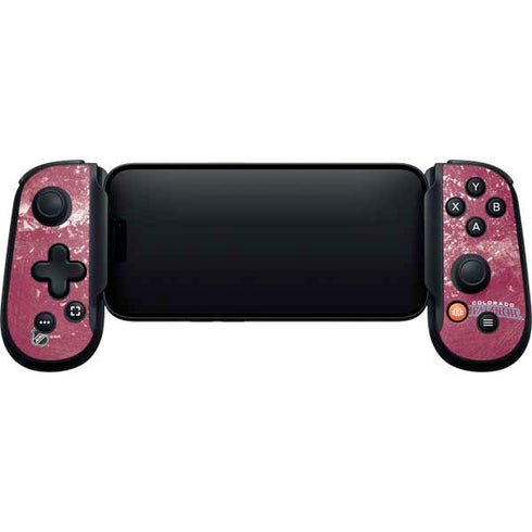 NHL Colorado Avalanche Frozen Backbone One for iPhone Game Controller Skin
