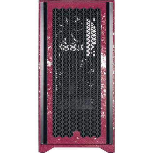 NHL Colorado Avalanche Frozen Corsair 4000D Tempered Glass Mid-Tower ATX Case Skin