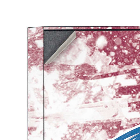 NHL Colorado Avalanche Frozen Corsair 4000D Tempered Glass Mid-Tower ATX Case Skin