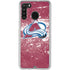 NHL Colorado Avalanche Frozen Galaxy A21 Clear Case