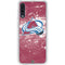 NHL Colorado Avalanche Frozen Galaxy A50 Clear Case