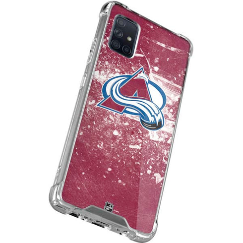NHL Colorado Avalanche Frozen Galaxy A51 5G Clear Case