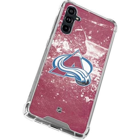 NHL Colorado Avalanche Frozen Galaxy A54 5G Clear Case