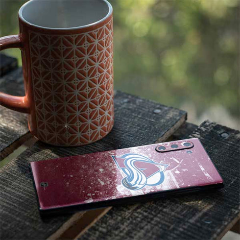 NHL Colorado Avalanche Frozen Galaxy Note 10 Skin