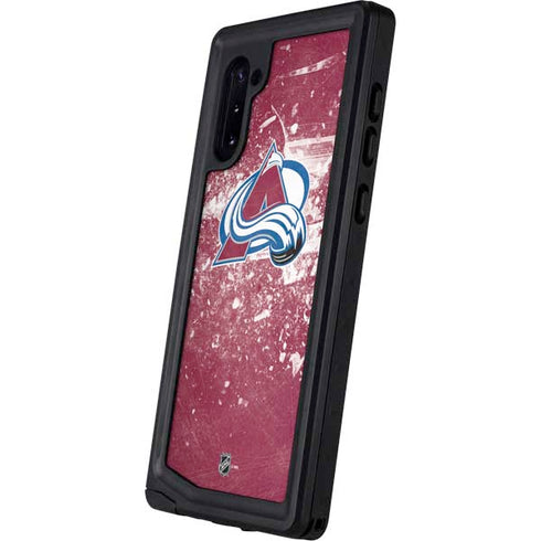 NHL Colorado Avalanche Frozen Galaxy Note 10 Waterproof Case