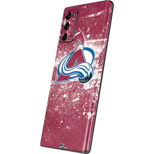 NHL Colorado Avalanche Frozen Galaxy Note20 5G Skin