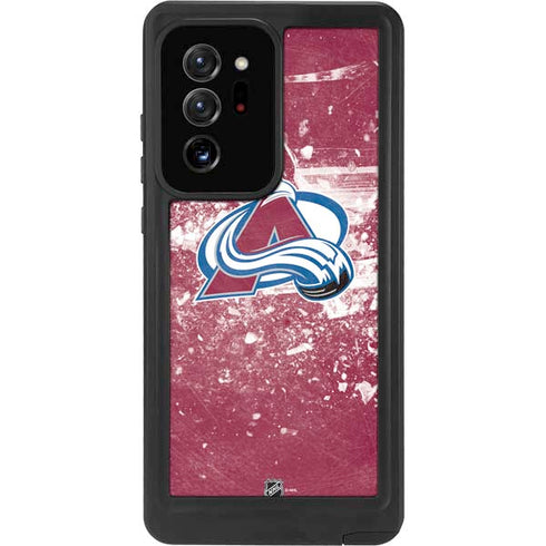 NHL Colorado Avalanche Frozen Galaxy Note20 Ultra 5G Waterproof Case