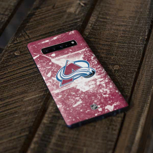 NHL Colorado Avalanche Frozen Galaxy S10 Skin