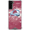NHL Colorado Avalanche Frozen Galaxy S21 Plus 5G Clear Case