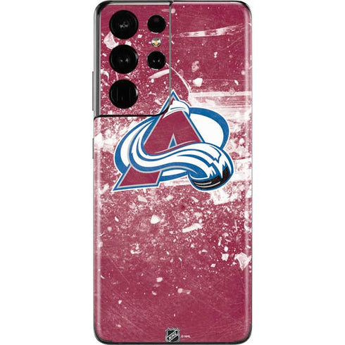 NHL Colorado Avalanche Frozen Galaxy S21 Ultra 5G Skin