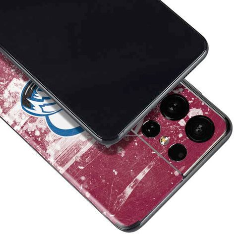 NHL Colorado Avalanche Frozen Galaxy S21 Ultra 5G Skin