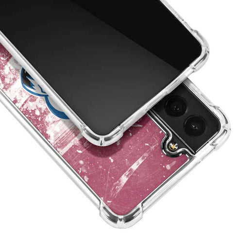 NHL Colorado Avalanche Frozen Galaxy S22 Plus Clear Case