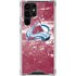 NHL Colorado Avalanche Frozen Galaxy S22 Ultra Clear Case