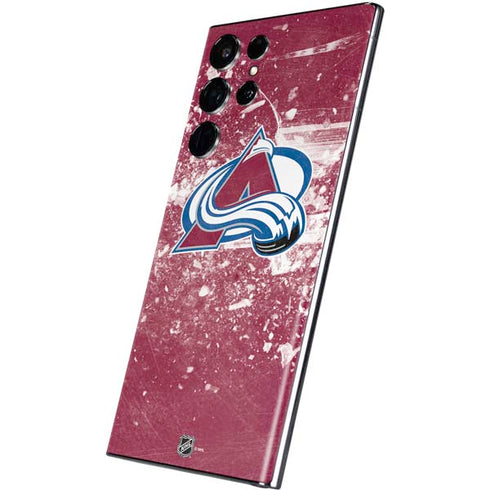 NHL Colorado Avalanche Frozen Galaxy S22 Ultra Skin