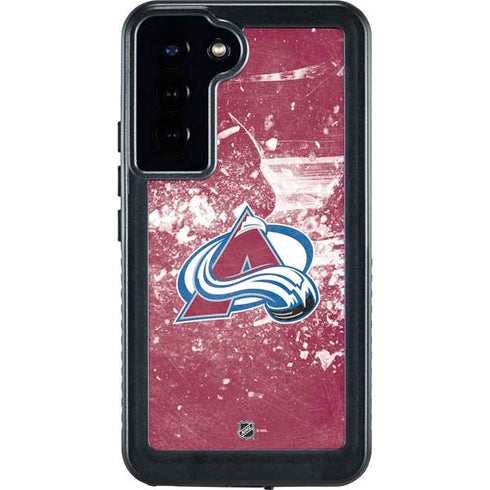 NHL Colorado Avalanche Frozen Galaxy S23 Plus Waterproof Case
