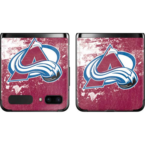 NHL Colorado Avalanche Frozen Galaxy Z Flip Skin