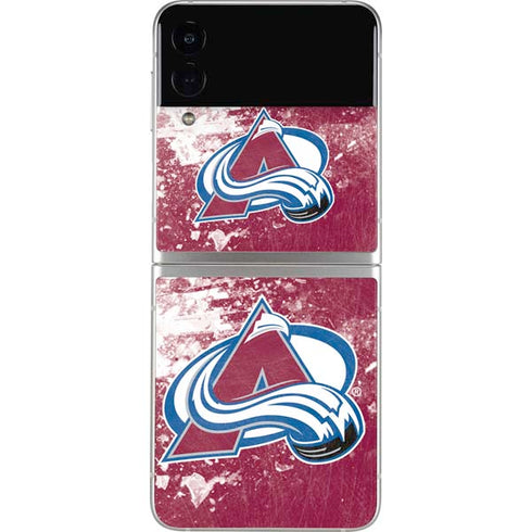 NHL Colorado Avalanche Frozen Galaxy Z Flip3 5G Skin