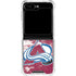 NHL Colorado Avalanche Frozen Galaxy Z Flip5 5G Clear Case