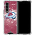 NHL Colorado Avalanche Frozen Galaxy Z Fold4 5G Clear Case