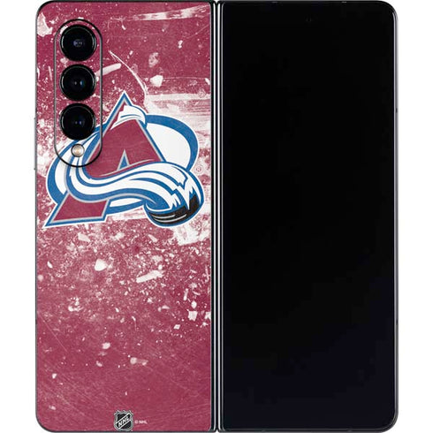 NHL Colorado Avalanche Frozen Galaxy Z Fold4 5G Skin