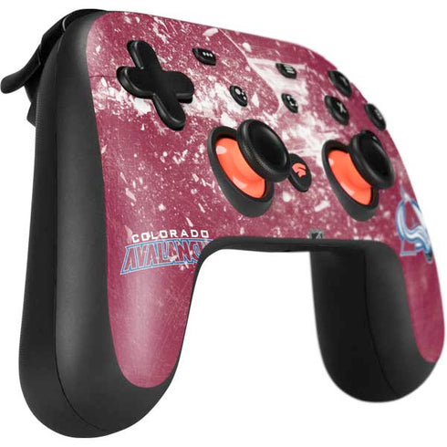 NHL Colorado Avalanche Frozen Google Stadia Controller Skin
