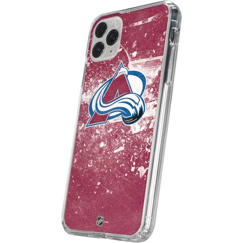 NHL Colorado Avalanche Frozen iPhone 11 Pro Clear Case