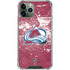 NHL Colorado Avalanche Frozen iPhone 11 Pro Max Clear Case