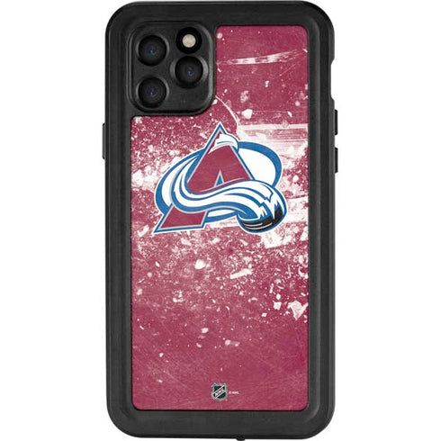 NHL Colorado Avalanche Frozen iPhone 11 Pro Waterproof Case