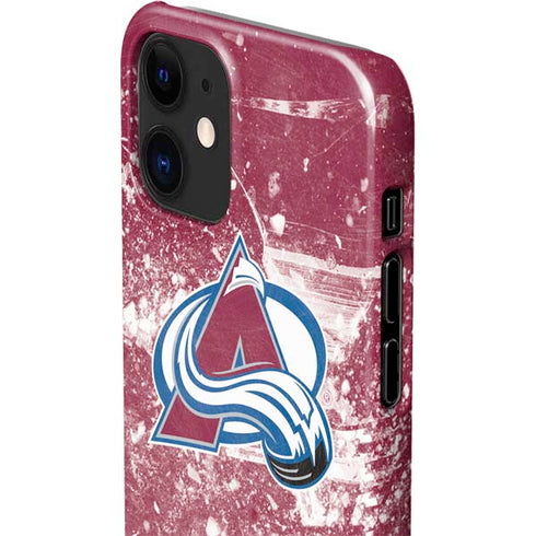 NHL Colorado Avalanche Frozen iPhone 12 Mini Lite Case