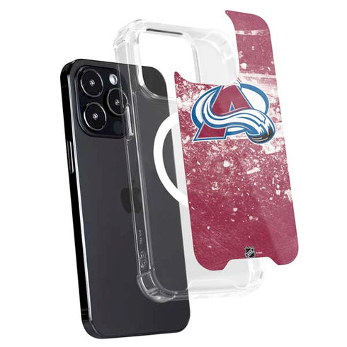 NHL Colorado Avalanche Frozen iPhone 13 Pro MagSafe Case