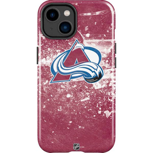 NHL Colorado Avalanche Frozen iPhone 15 Plus Impact Case
