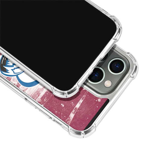 NHL Colorado Avalanche Frozen iPhone 14 Pro Clear Case