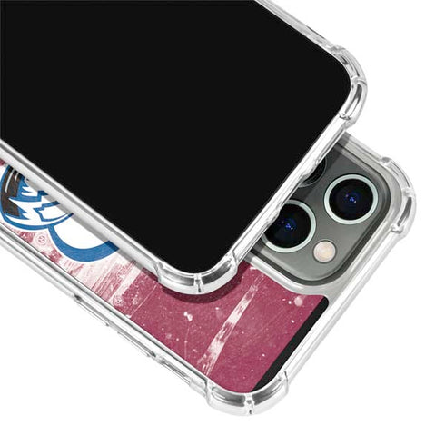 NHL Colorado Avalanche Frozen iPhone 15 Pro Max Clear Case