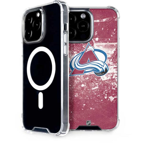 NHL Colorado Avalanche Frozen iPhone 15 Pro Max MagSafe Case