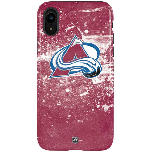 NHL Colorado Avalanche Frozen iPhone XR Pro Case