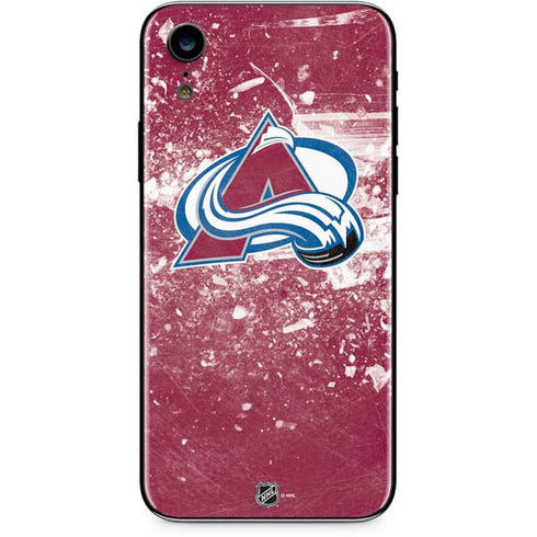 NHL Colorado Avalanche Frozen iPhone XR Skin