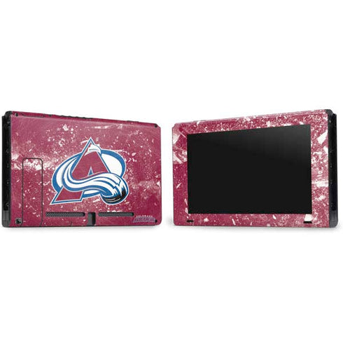 NHL Colorado Avalanche Frozen Nintendo Switch Bundle Skin