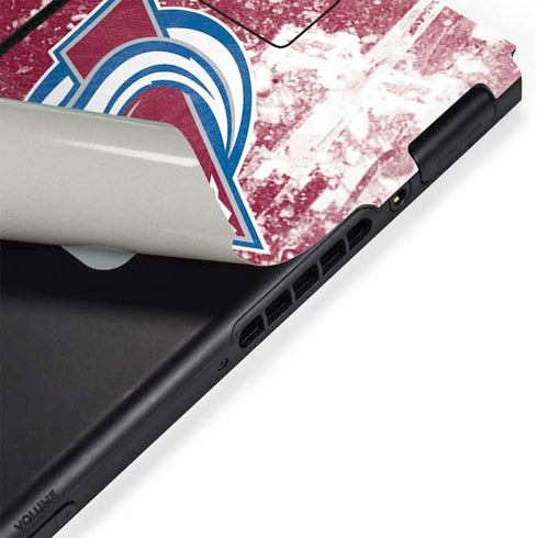 NHL Colorado Avalanche Frozen Nintendo Switch Bundle Skin