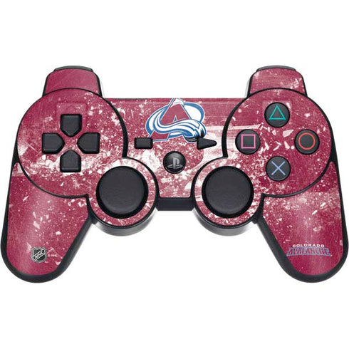 NHL Colorado Avalanche Frozen PS3 Dual Shock wireless controller Skin