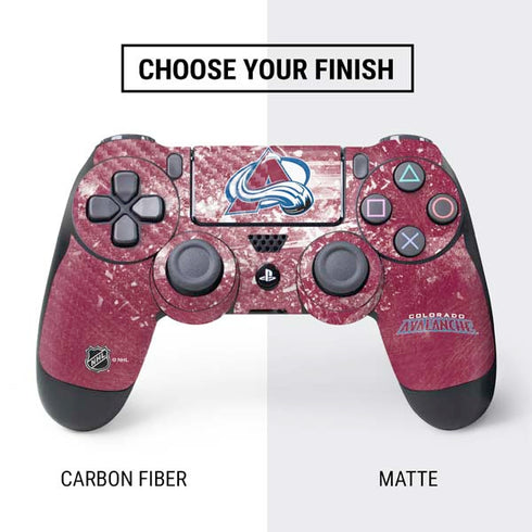 NHL Colorado Avalanche Frozen PS4 Controller Skin