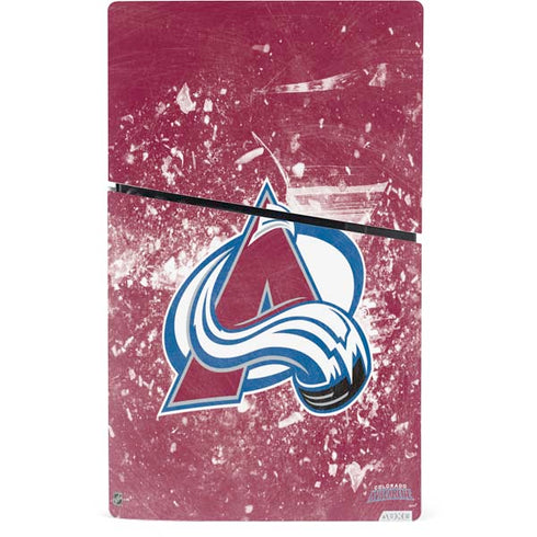 NHL Colorado Avalanche Frozen PS5 Slim Digital Edition Console Skin