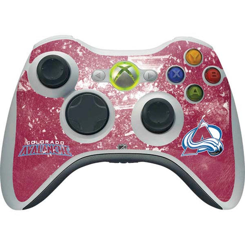 NHL Colorado Avalanche Frozen Xbox 360 Wireless Controller Skin