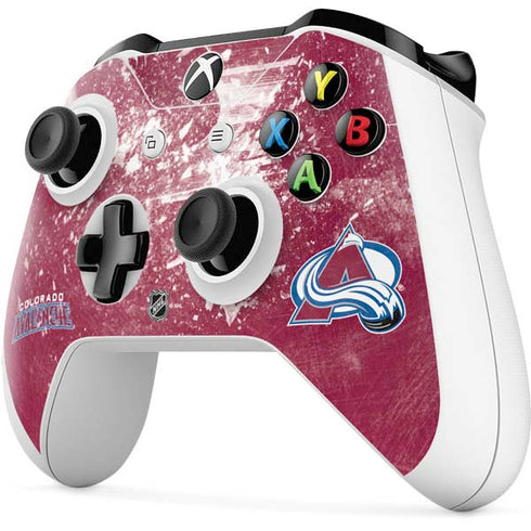 NHL Colorado Avalanche Frozen Xbox One S Controller Skin