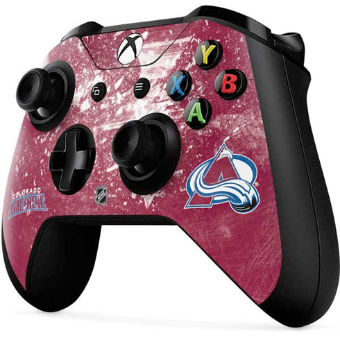 NHL Colorado Avalanche Frozen Xbox One X Controller Skin